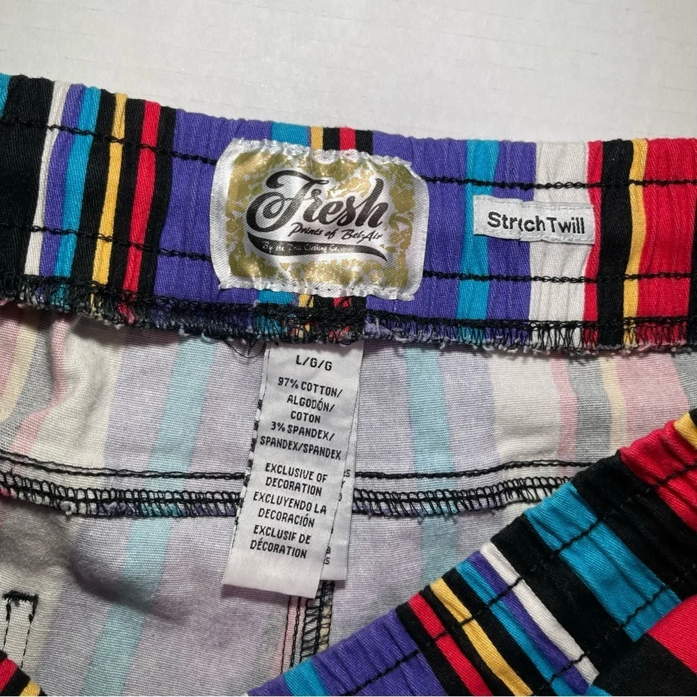 Drill Clothing Men’s Large Striped Shorts Multicolored - Picture 7 of 8